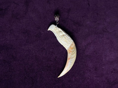 "Коготь" бивень мамонта, дерево