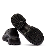 Кожаные лоферы Karl Lagerfeld - черный(KL42111)