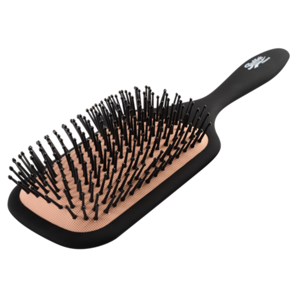 Щетка-лопата Ставвер для волос большая цвет шоколадный