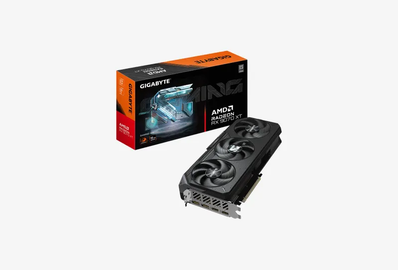 Видеокарта AMD Radeon RX 9070 XT Gigabyte GAMING 16Gb (GV-R9070XTGAMING-16GD)