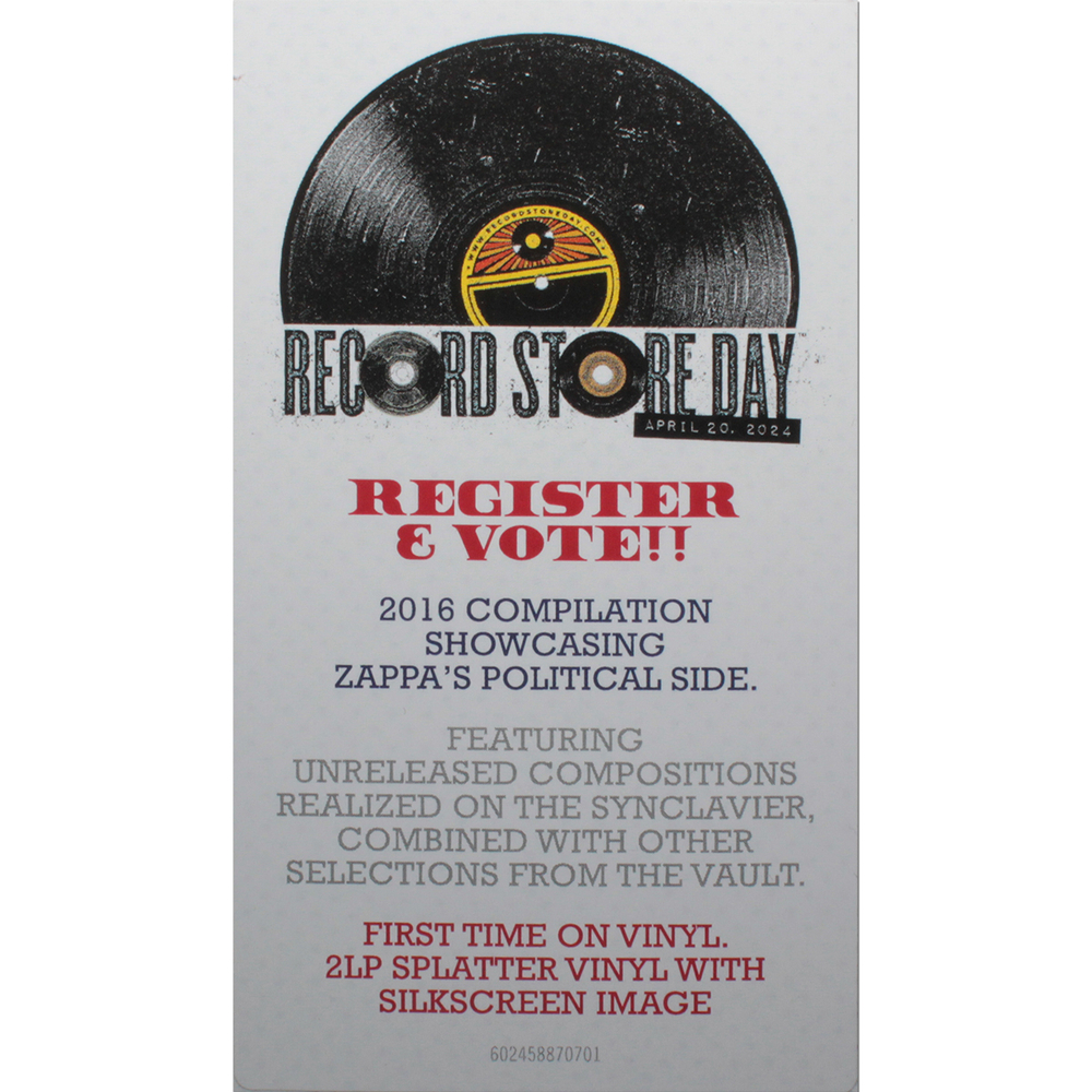 Frank Zappa / Frank Zappa For President (Coloured Vinyl)(2LP)
