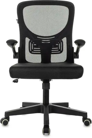 Кресло Бюрократ MC-101 черный TW-01 TW-11 сетка/ткань крестов. пластик