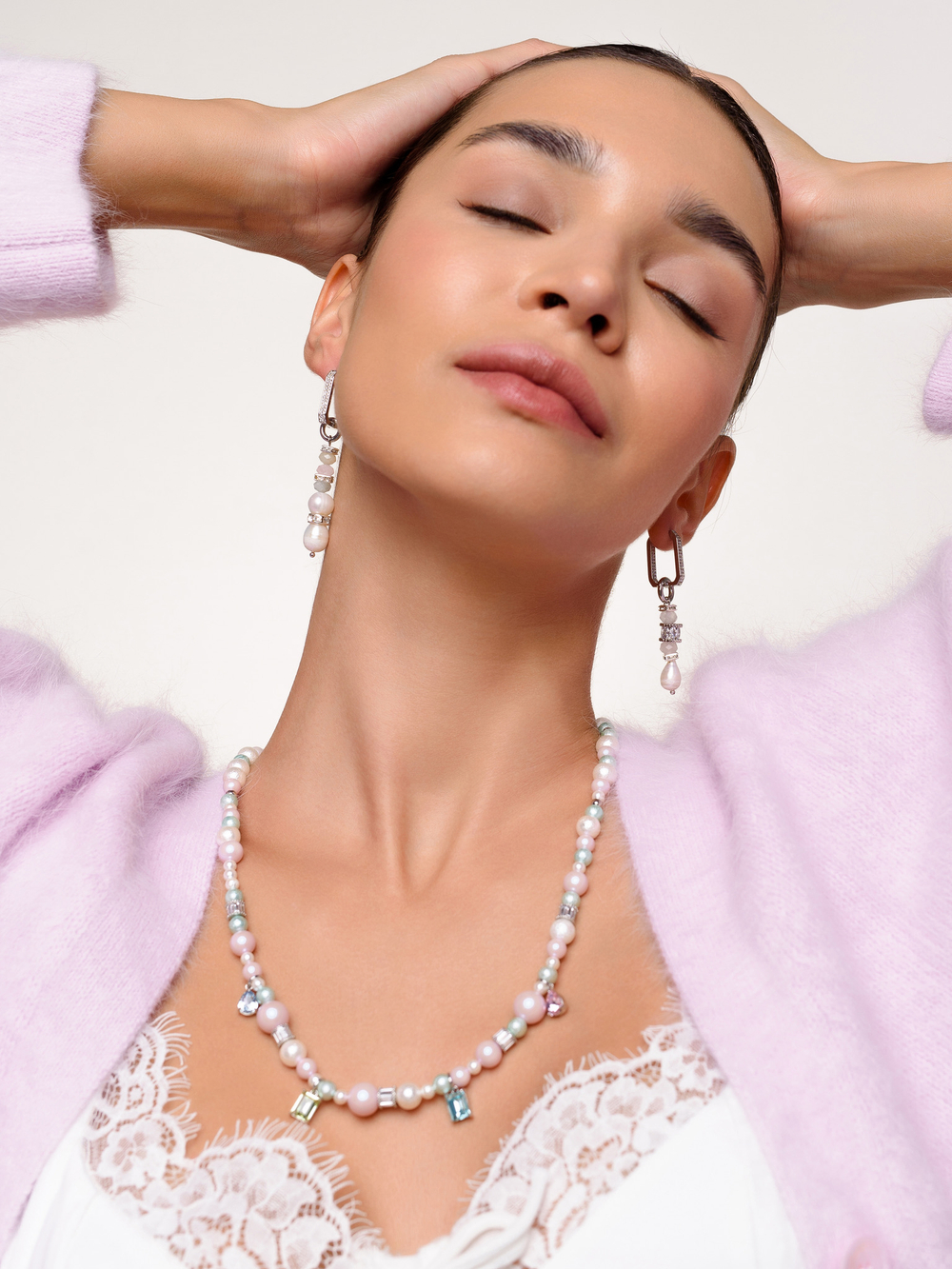 Колье "Spring" Silver