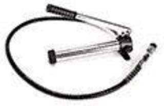 Насос ручной гидравлический НРГ 700-0.7М (700бар, 0.7л, РВД 1.8м), с манометром 100мм, двухступенчатый