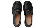 GUCCI Interlocking Loafers 7.5cm Women"s Black