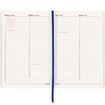 Ежедневник недатированный БОЛЬШОЙ ФОРМАТ 210х297 мм А4, BRAUBERG "Metropolis Ultra", 160 л., синий,113283