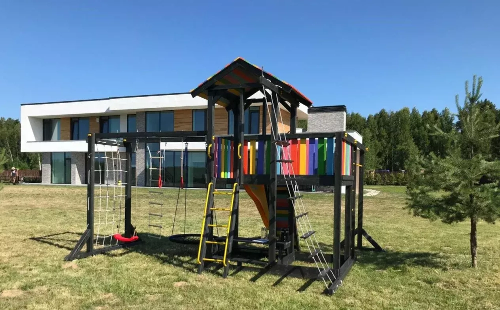 Детская площадка Савушка - 3 (BLACK)