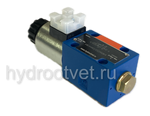 4WE6GB61/CG24N9K4 - Гидрораспределитель золотниковый Ду 6 с электроуправлением, схема GB (64-2), электроуправление G24, возврат - пружинный
