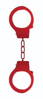 Красные наручники OUCH! Red (Цвет: красный)