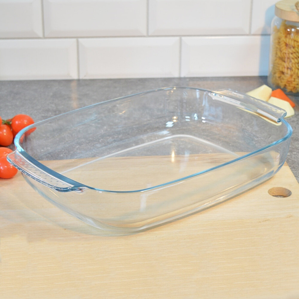 Форма жаропрочная 2,7л прямоугольная 34*22*6см с ручками тм Appetite