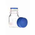 Банка лабораторная, 100 мл, светлое боросиликатное стекло с узким горлом