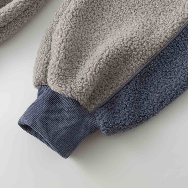 Брюки Little Lamb серый/синий - фото 4