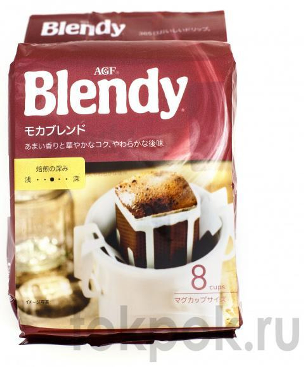 Кофе натуральный, фильтр-пакет Blendy Mocha, 56 гр.