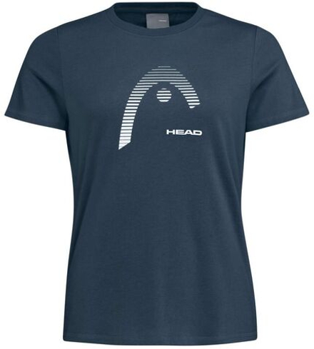 Женская футболка Head Club Lara T-Shirt - темно-синий