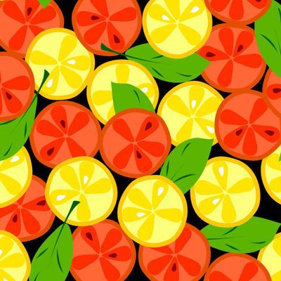 лимон и апельсин