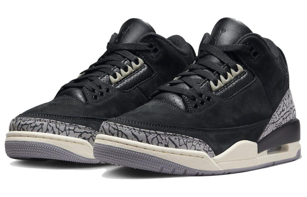 Кроссовки Jordan Air Jordan 3 "Off Noir" (Женская размерная сетка)