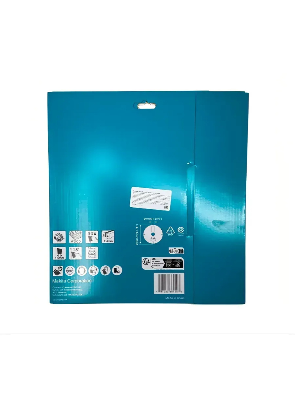 Пильный диск для дерева 235x30x2.5/1.6x40T Makita D-81094