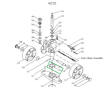 Подшипник опорный гидроузла для гидравлических тележек JC20, DF25