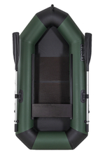 Броня-220 зеленый-черный (лодка ПВХ с усилением)