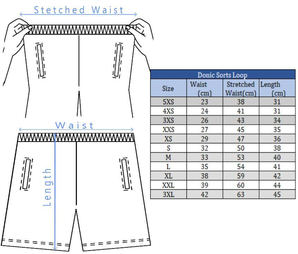 Donic Shorts Loop black