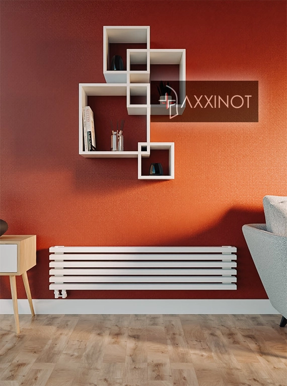 Axxinot Cardea Z 1250 - горизонтальный трубчатый радиатор шириной 1250 мм