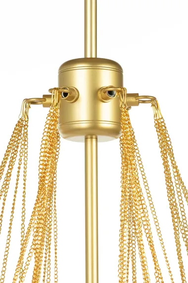 Люстра Hail Ø80х99 см, золото