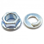 Гайка и шайба для мотор колеса Xiaomi M365. Комплект 2 гайки и 2 шайбы