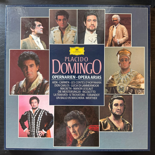 Пласидо Доминго - Оперные арии 3LP (Германия 1985г.)