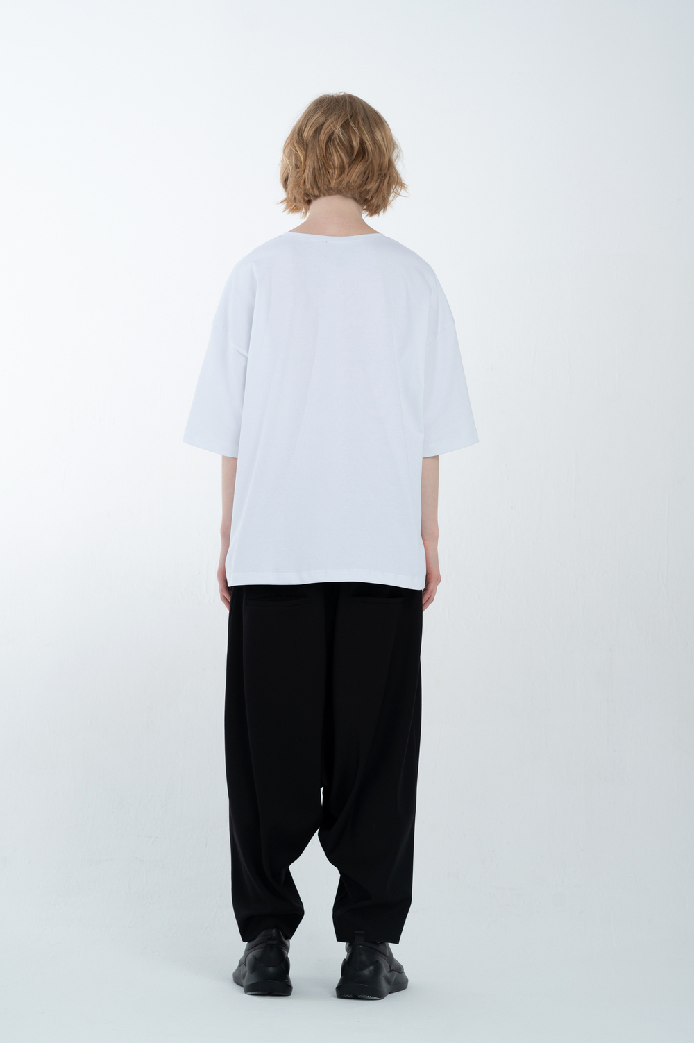 Футболка oversize из плотного трикотажа