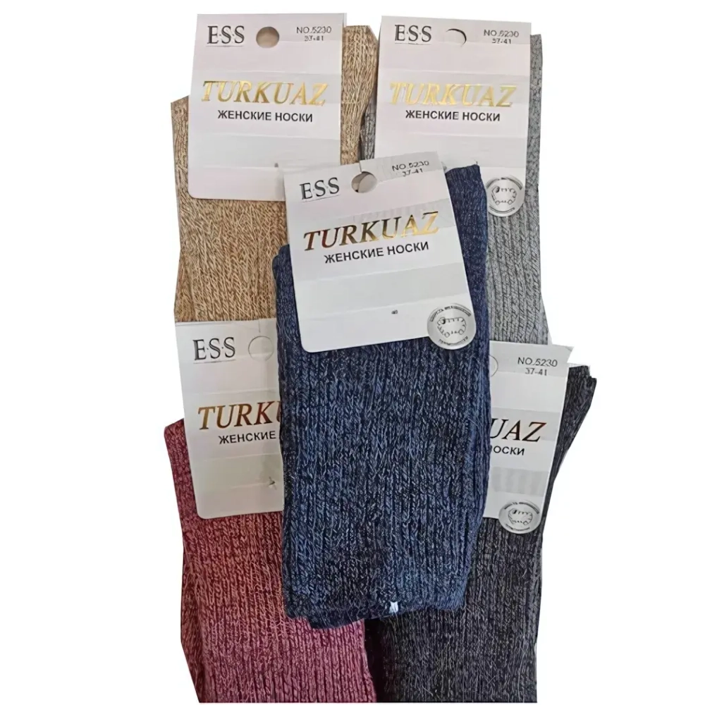 Носки женские ESS, ассорти, 37-41