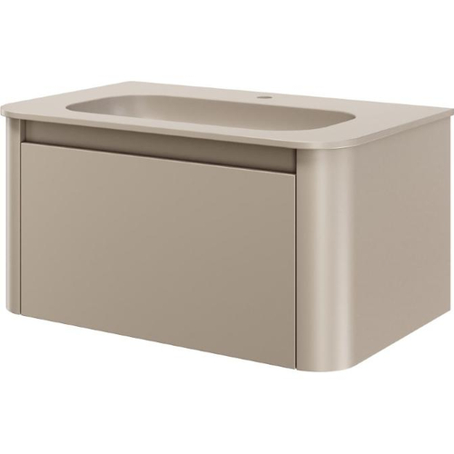 Тумба c раковиной VOI 786-080-D+782-080-D 80 см, на 1 отверстие, DAPHNE