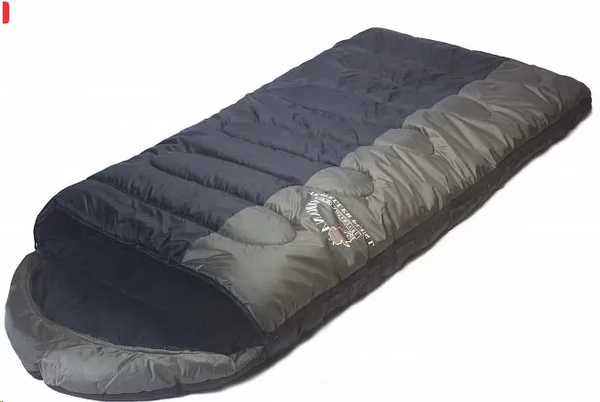 Спальный мешок  TRAVELLER PLUS L-zip от -12С (с подголовником 230x90см)INDI
