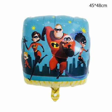 К 18" Квадрат Супер семейка