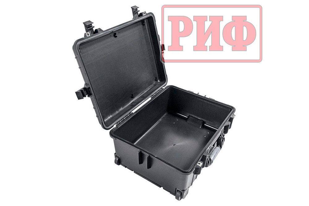 Кейс защитный ударопрочный РИФ 560х455х265 мм на колесах с телескопической ручкой IP55
