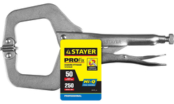 STAYER PRO-Fix 250 мм, зажимные клещи (22476)
