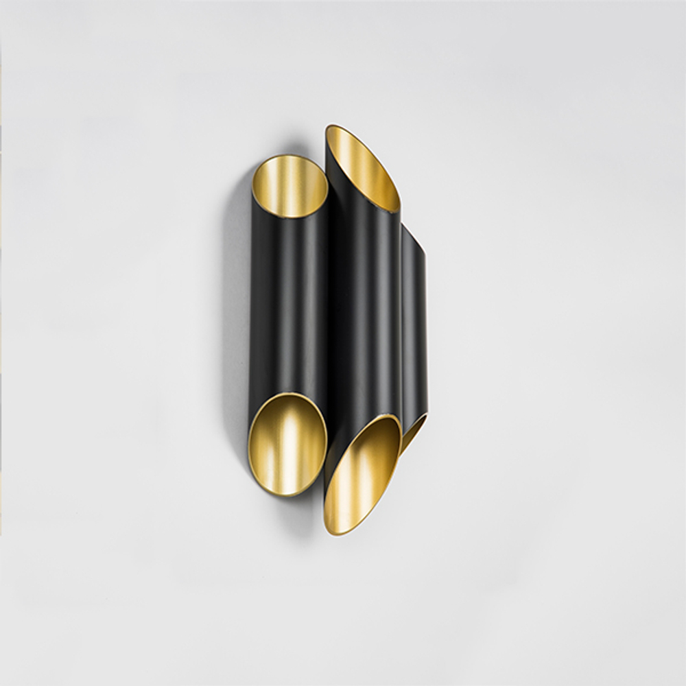 720667 Бра SIENA 6х40W G9 ЧЕРНЫЙ/ЗОЛОТО