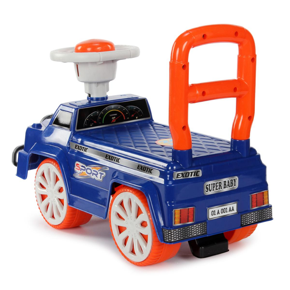 Толокар музыкальный №1 голубой FTP-028-Г