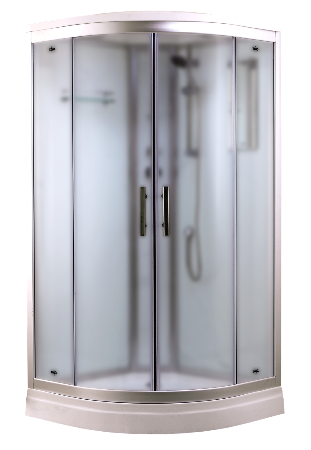 Душевая кабина Timo Standart T-6601 Silver Fabric 100х100