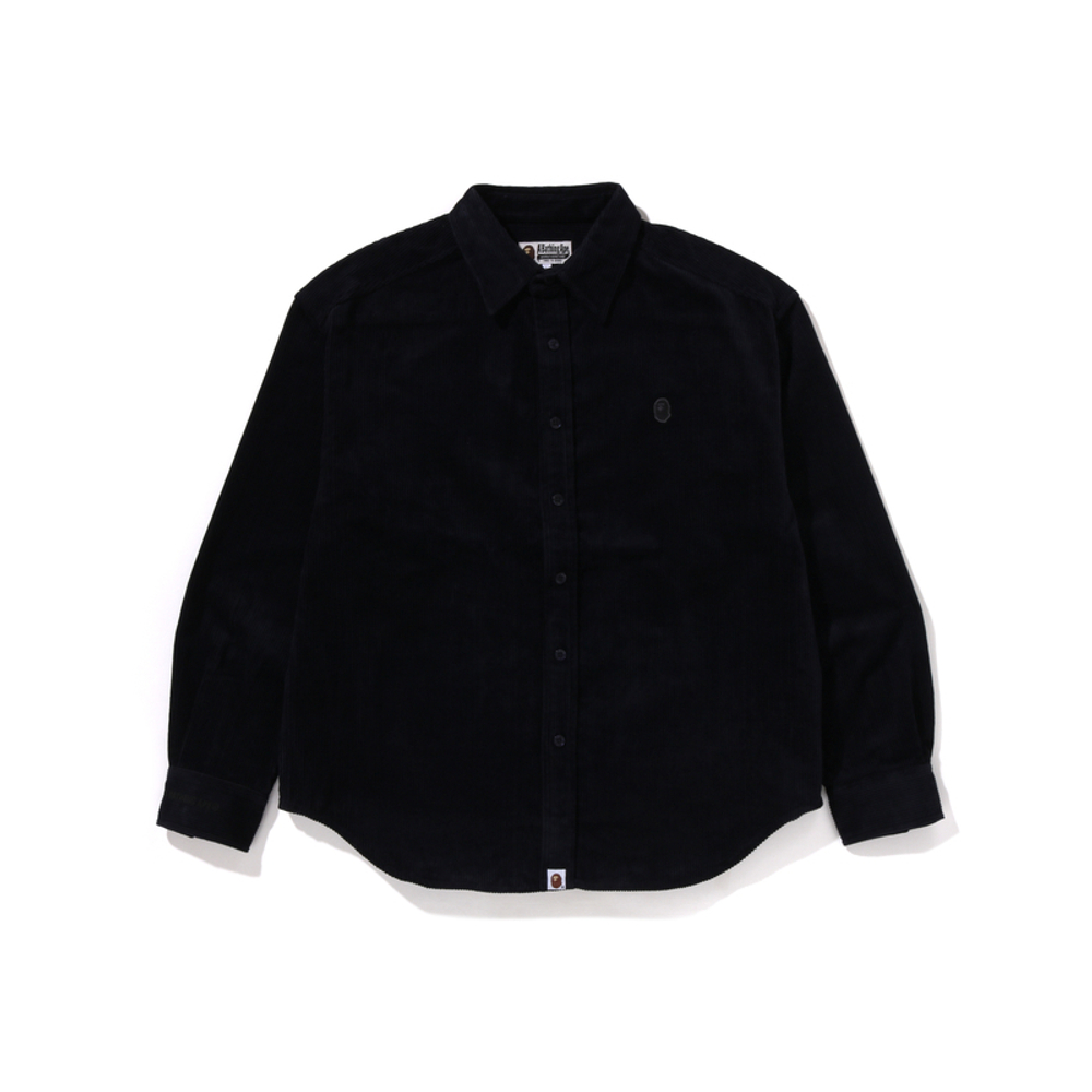 A Bathing Ape One Point Corduroy L S Shirt
