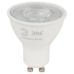 Лампа светодиодная ЭРА STD LED Lense MR16-8W-840-GU10 8Вт линзованная софит нейтральный белый свет GU10 | Софиты линзованные (MR) STD
