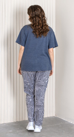 [m]Комплект женский штаны+футболка К-779