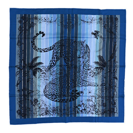 Платок Hermes Jungle love rainbow