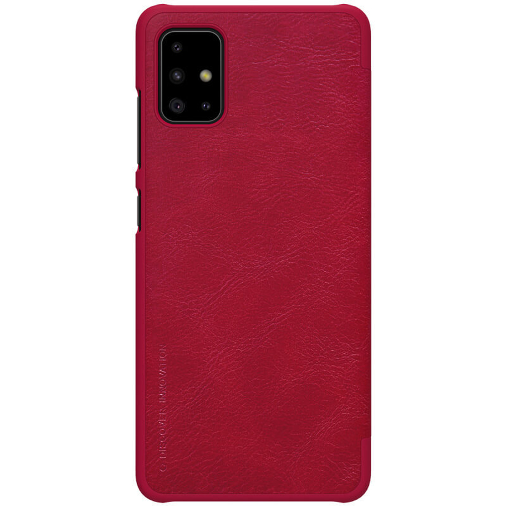 Кожаный чехол-книжка Nillkin Leather Qin для Samsung Galaxy A71