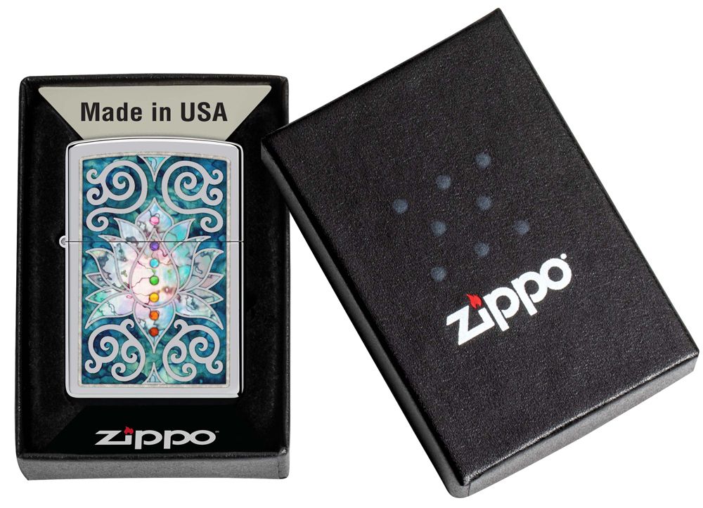 Зажигалка Zippo Lotus Flower (48592) 6