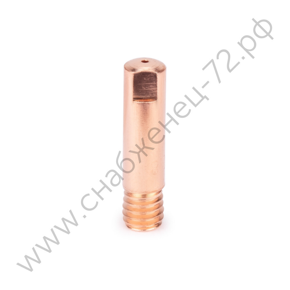 Наконечник М6х25х0.8 прямой (140.0059/MD0008-08, пр-во FoxWeld/КНР)