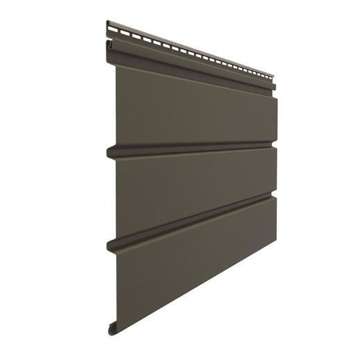 Софит акриловый T4 сплошной для сайдинга Grand Line 3.0 Коричневый