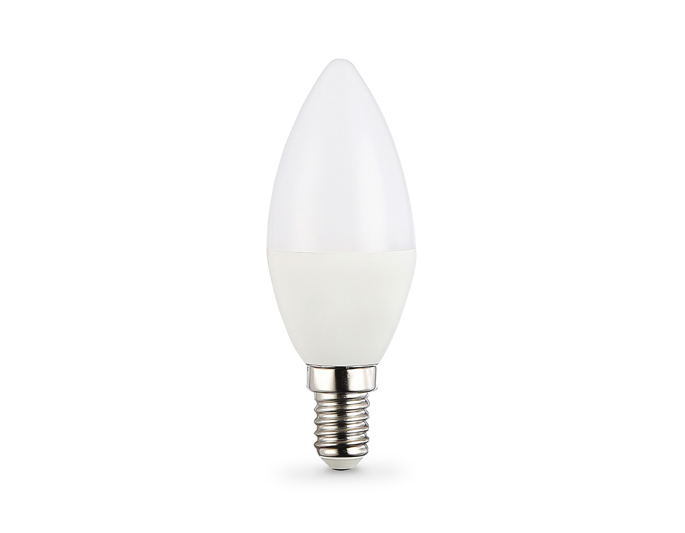 Лампа светодиодная 371316 LED C37 13W IC E14 6400K 175-265V
