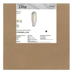 Настенный светильник (бра) FR6208WL-L6W Уна / Una 10 Вт LED Freya fr6208wl-l6w
