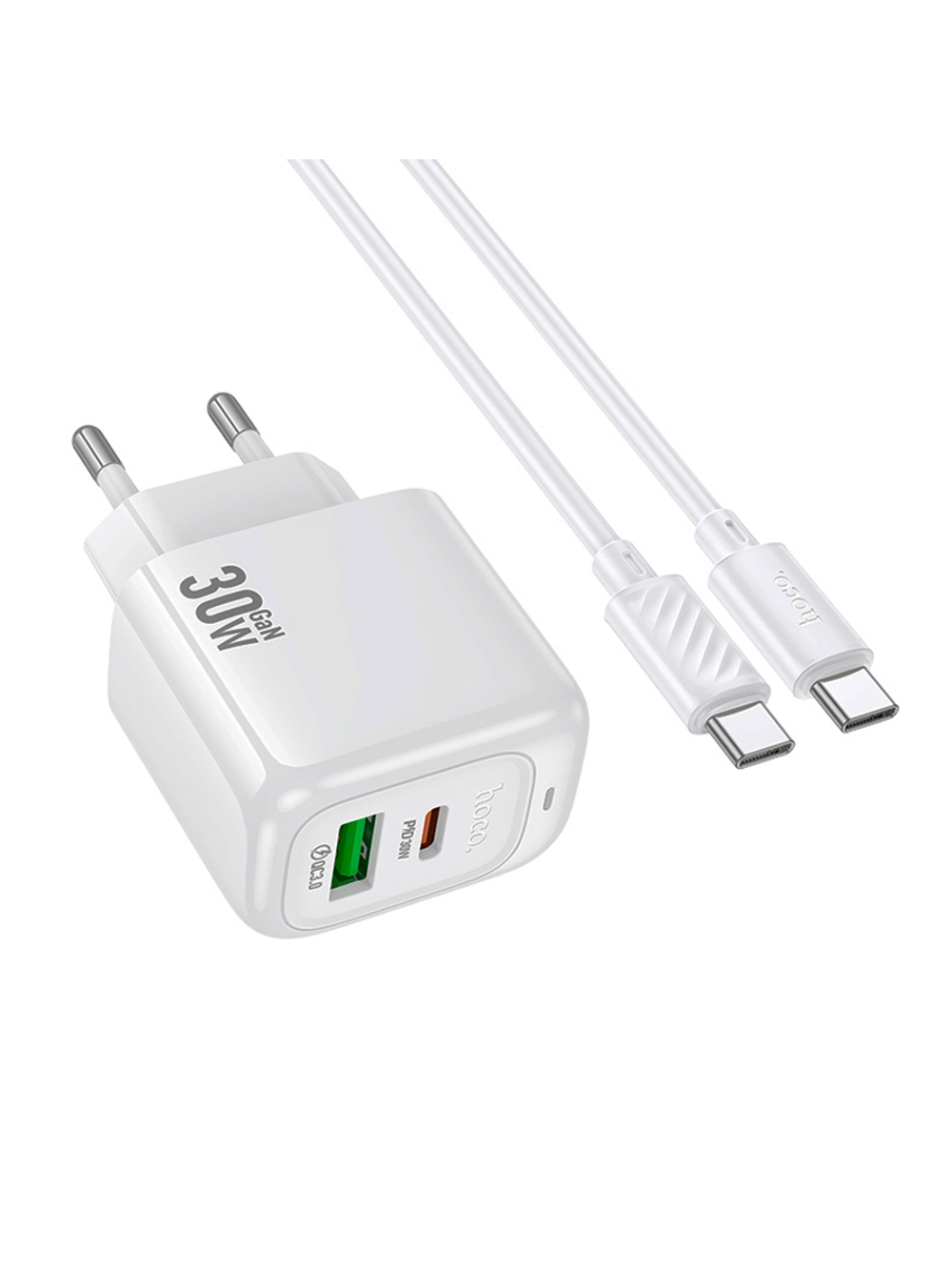 Сетевое зарядное устройство HOCO CS55A 30W с кабелем Type-C