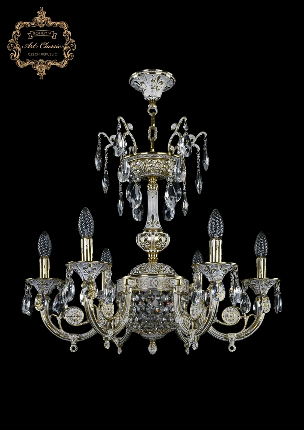 Подвесная люстра Art Classic 31.11 31.11.6.KR175SP.175IT.GW.Sp